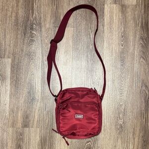Elegant Red Messenger Bag